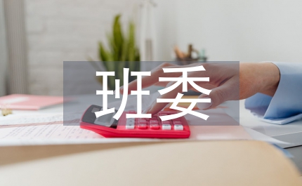 班委述職報告