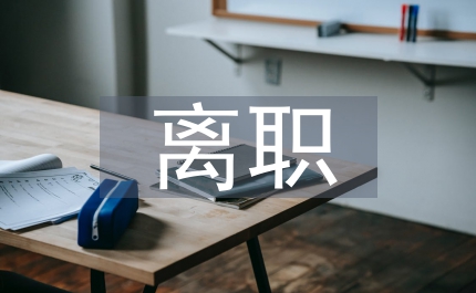 人壽離職報(bào)告