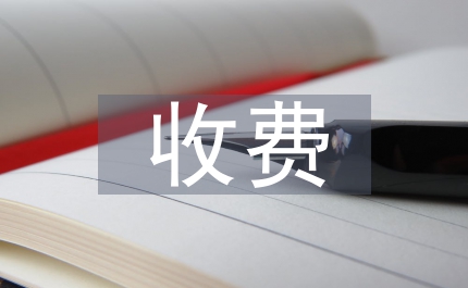 收費自查報告